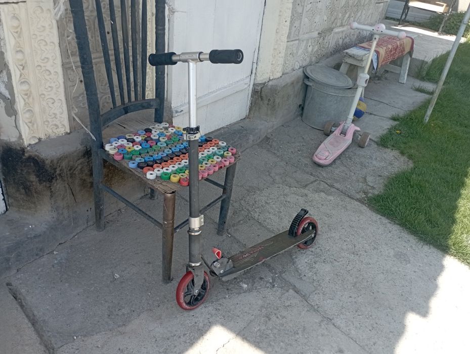 Продам самокат выдерживает 80 кг