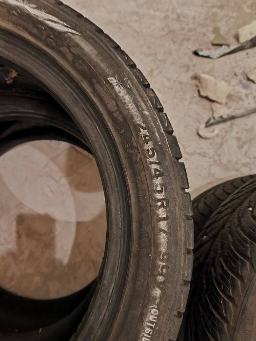 Продам бу резину на 17