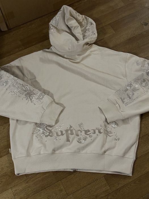 Supreme AOI Zip Up Hooded Sweatshirt