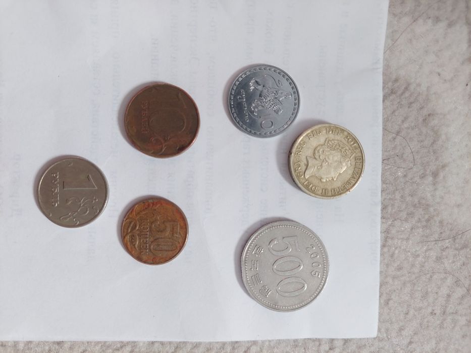 Монеты разных стран