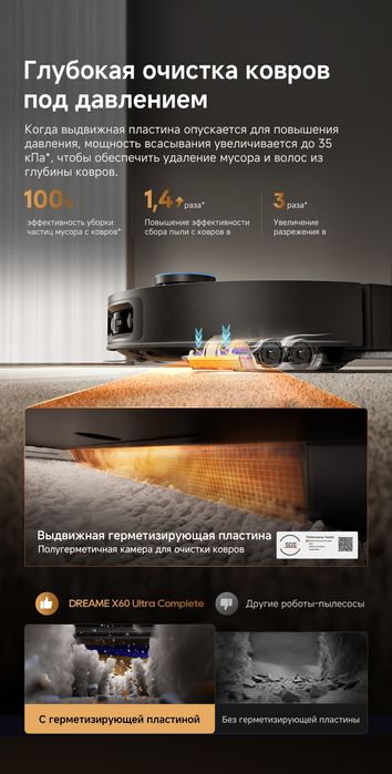 Dreame X60 ultra complete black