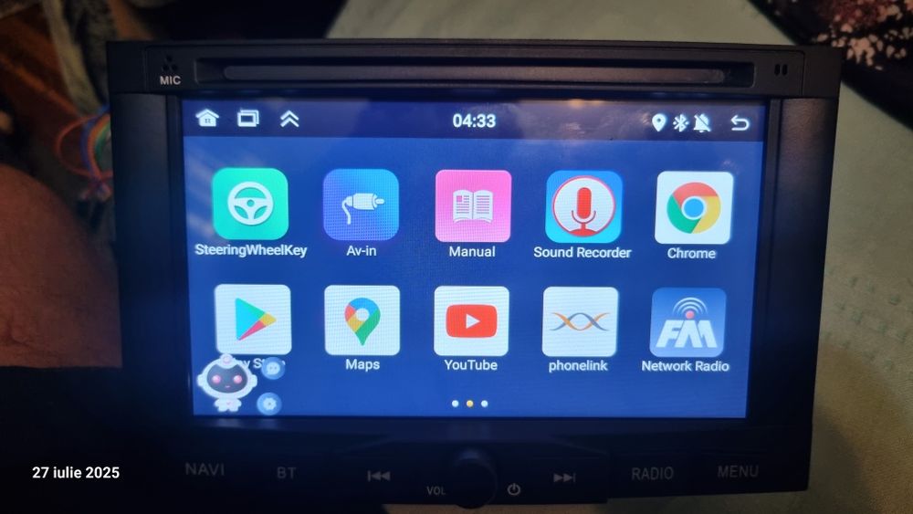 Navigatie auto android dedicata Peugeot 3008