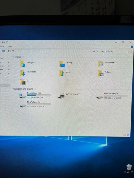 PC Dell 7050, i7-7700, 32GB, 256 GB  ssd, Hdd 1 T