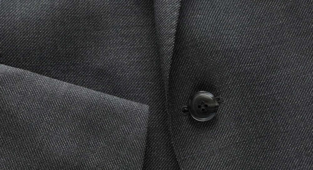 Sacou blazer de lux 54 XXL Eduard Dressler lana moale resoirabila gri