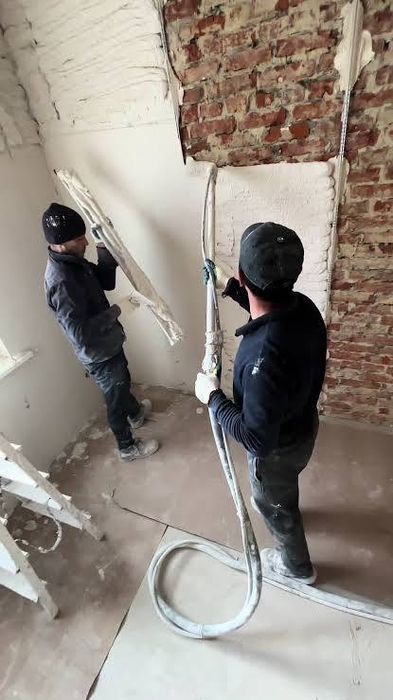 Механизированная штукатурка гипсовая Ротбанд сувок