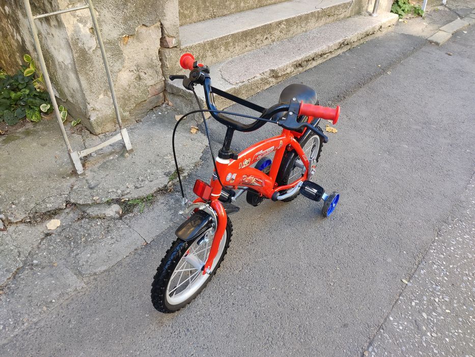 Bicicleta Fulger  Mcqueen copii 14 inch