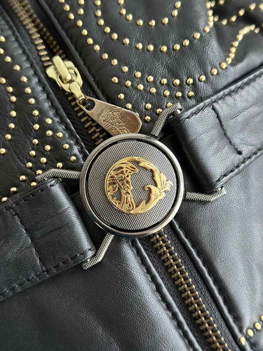 Кожено яке Versace Collection