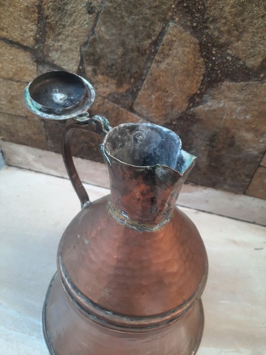 Медна бакърена кана,ибрик