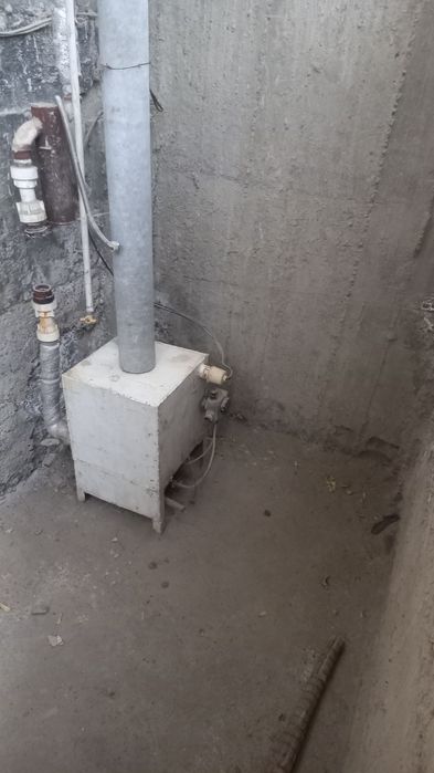 Чугунные атапительные батареи+котёл комплект.