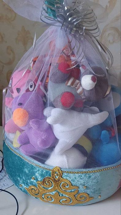 Готовые қоржыны c игрушками