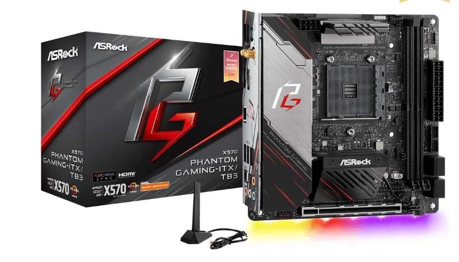 Дънна Платка asrock x570 phantom gaming-itx tb3