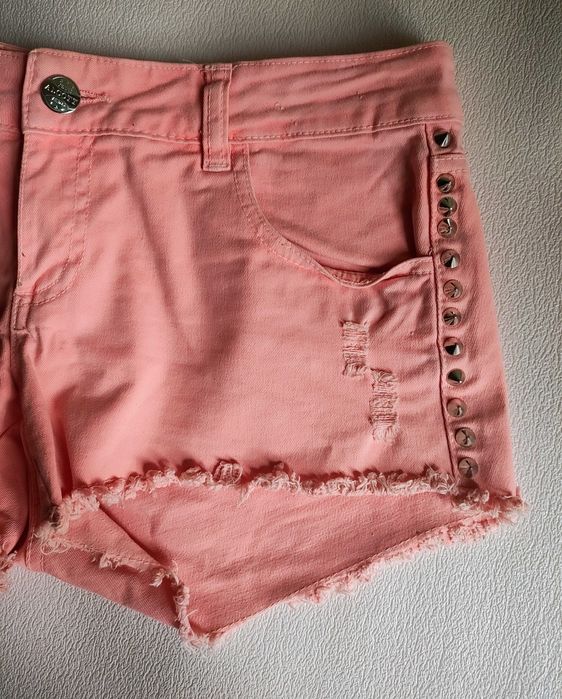 Разпродажба!!! Къси панталонки, цвят праскова, размер S