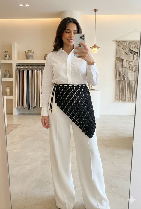 Косинка пояс связан из шёлковый нити