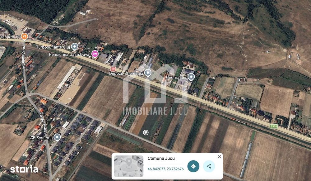 Teren Industrial Urbanizat – Jucu de Mijloc | Oportunitate 8336 mp