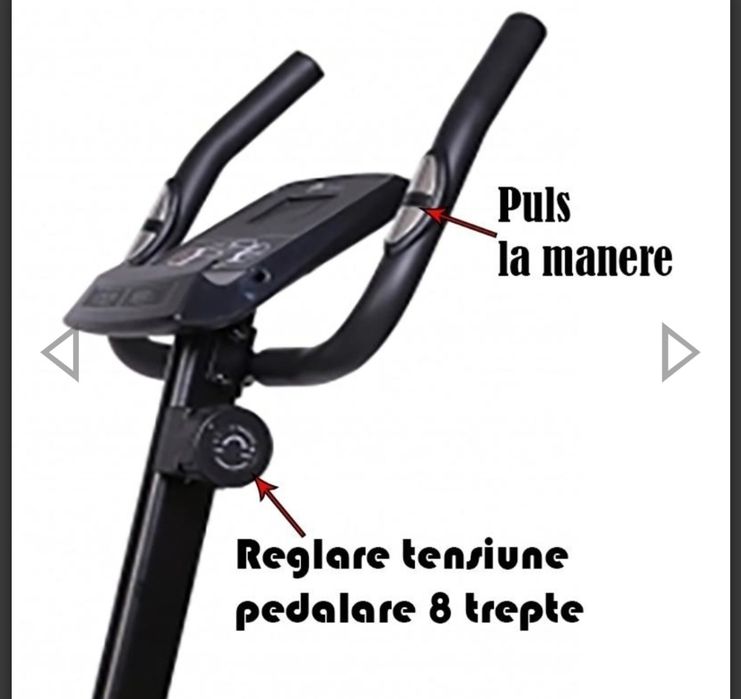Bicicleta magnetica FitTRONIC 510B - utilizata maxim de 10 ori