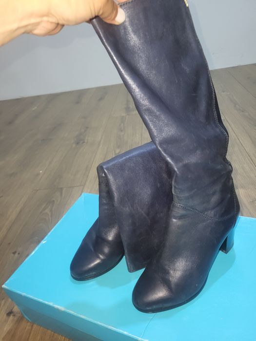Сопоги женские кожанные