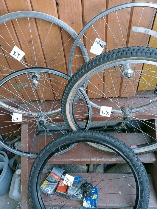 Roți față mtb 26 Roată 28 dinam și disc cauciucuri R spate 28 Pedalier