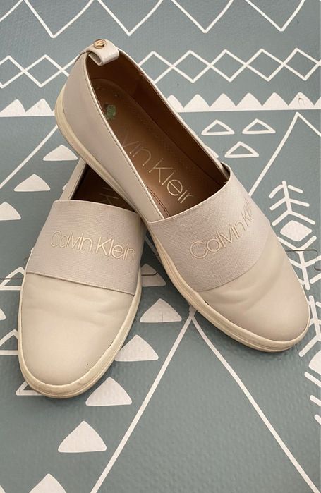 Calvin Klein кожени обувки