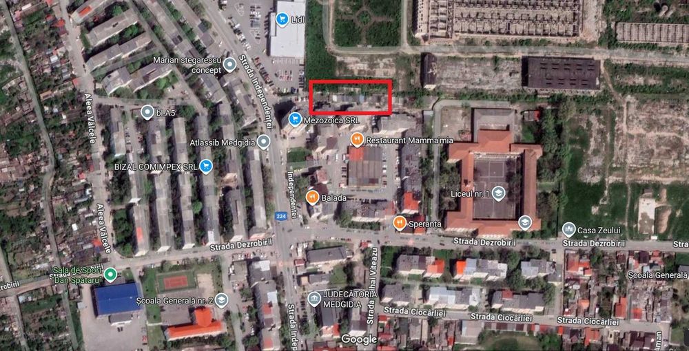 Garaj de închiriat zona Balada - Piața Nord