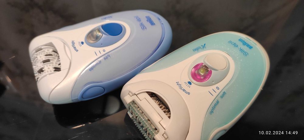 Два эпилятора Braun - производства Германия.