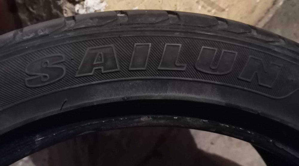 Продавам 4 броя Летни Гуми 225.45.17 на 1 сезон дот 2019 Sailun