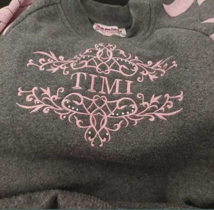 Bluză sport casual cu model floral cu pietricele Xxs