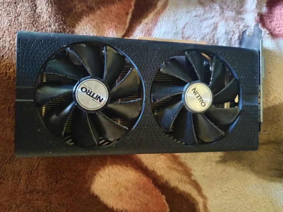 Sapphire Nitro+ RX 480 8GB OC -  Că NOUA cu cutie completa