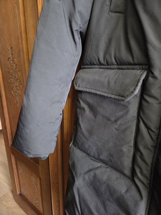 Длинная, очень тёплая куртка, р.46,