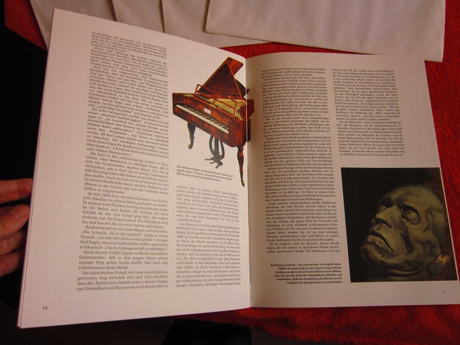 vinil Bach Beethoven  MaestriI Muzicii Kempff,Jochum,Richter cadou rar