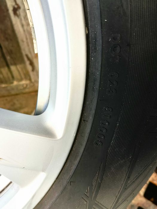 Джанти с гуми свалени от Ауди Q5   5 X 112