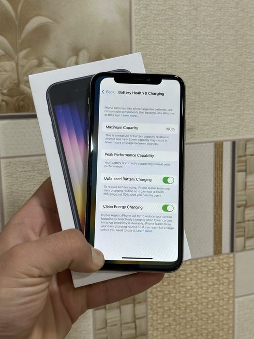 Iphone x ideal holatda