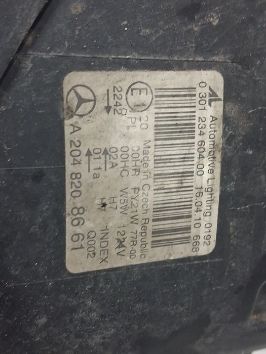 Faruri Mercedes C Class w204 euro 5