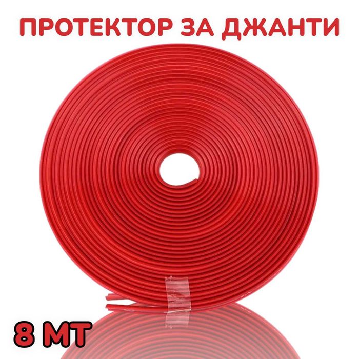 ТОП ОФЕРТА Червени Стикери Ленти за джанти Протектор за джанти