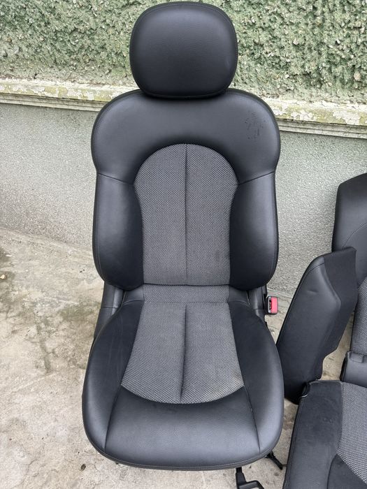 Салон кожа с плат и надуване за Mercedes CLK W209 / C209