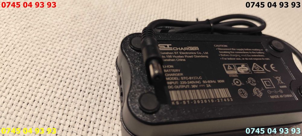 alimentator incarcator 36V 2A ptr trotinete biciclete