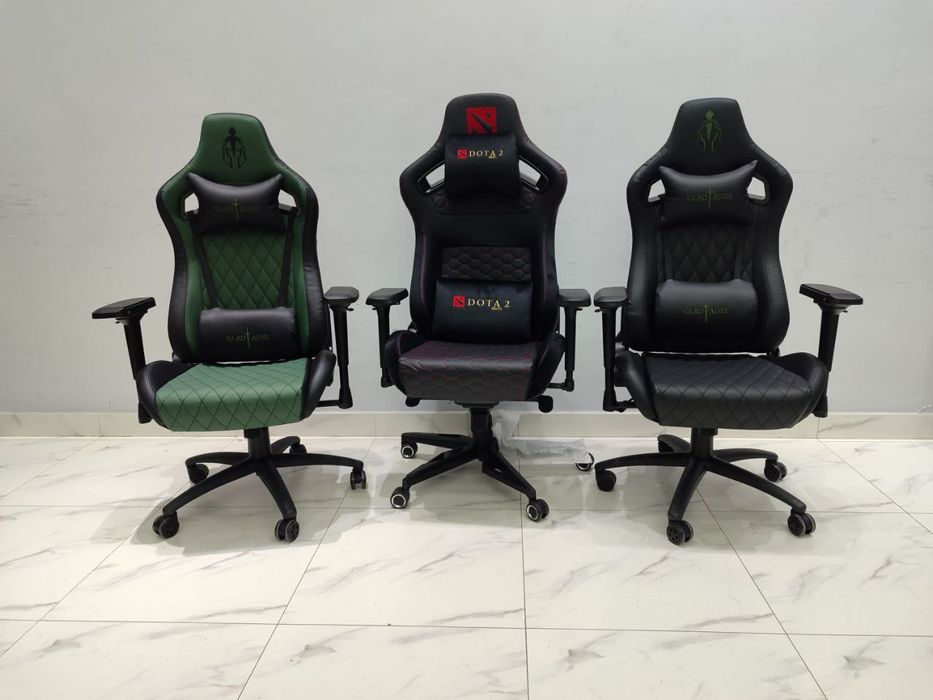 Компьютерные игровые геймерское кресло модель Cougar, Dota, Gladiator