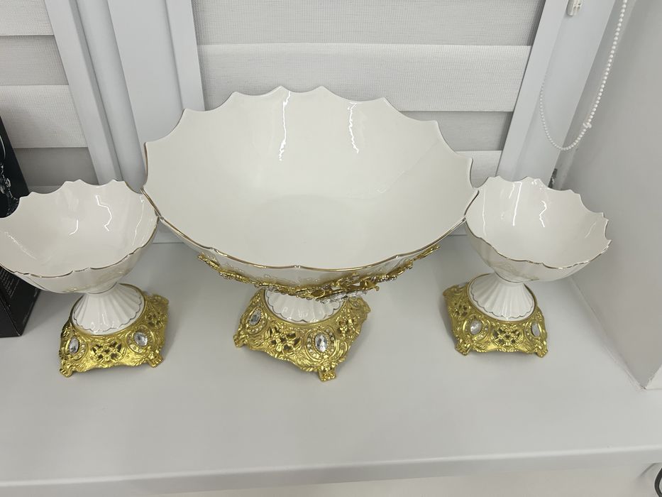 Фруктовница + 2 конфетница