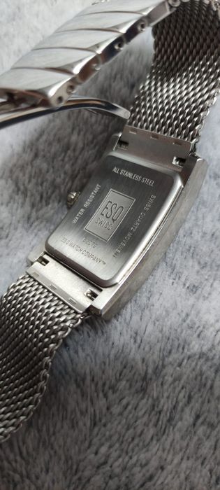 Ceas unisex Movado Esquire ESQ DIAMOND E5079 nepurtat in stare foarte