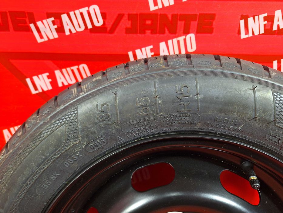 Roata Rezerva - 4x108 15'' 185/65/15 - OEM Peugeot / Citroen - NOUA