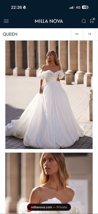 Vand Rochie de Mireasa Milla Nova