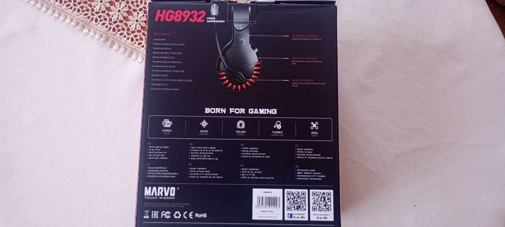 Жични геймърски слушалки