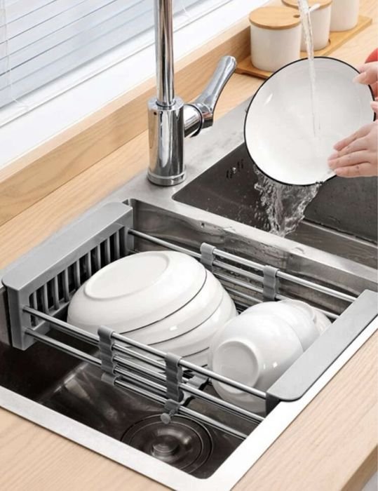 Разтегателна Kошница за Кухненски Мивки