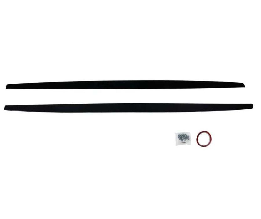 Добавка за прагове за BMW F20 M Performance черен гланц БМВ Ф20