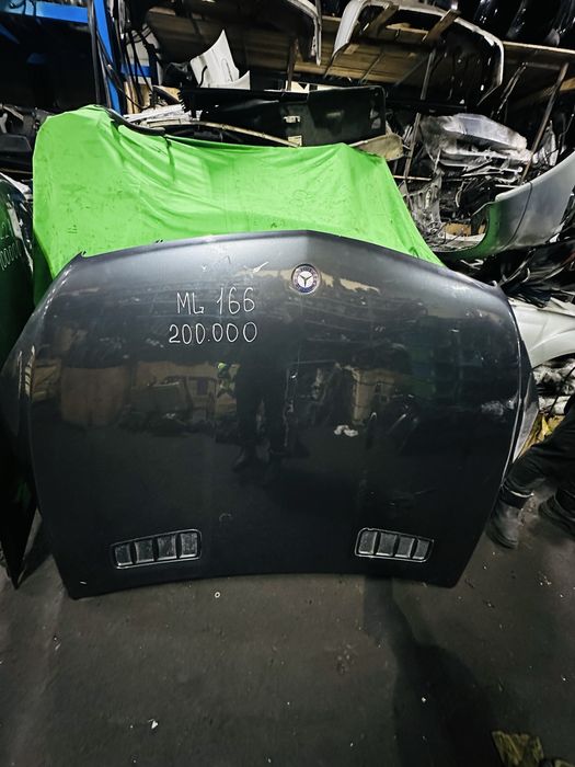 W166 ML550 капот авторазбор мерседес бу оригинал запчасть