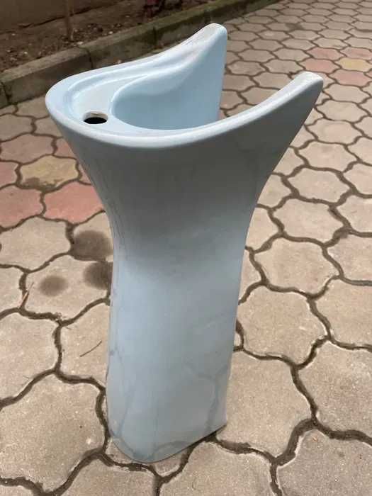 Chiuveta+picior & etajera si suport hartie