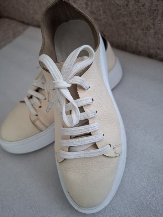 Кожаные кеды 39-40 размер