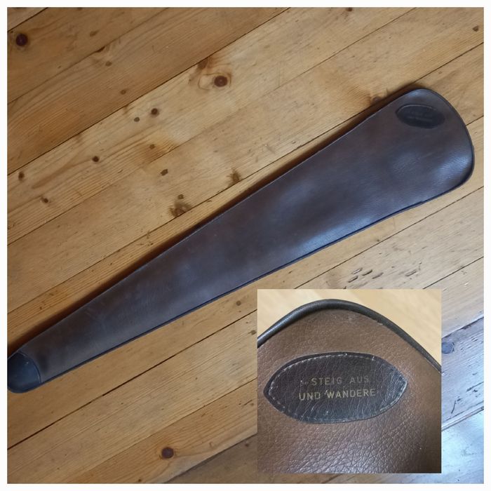 Husă, etui  piele pt. umbrela, baston sau  instrument