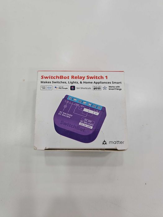 SwitchBot Relay Switch 1 – Смарт реле за автоматизация на дома