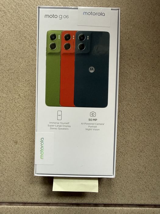 Motorola G 06 неразопакован