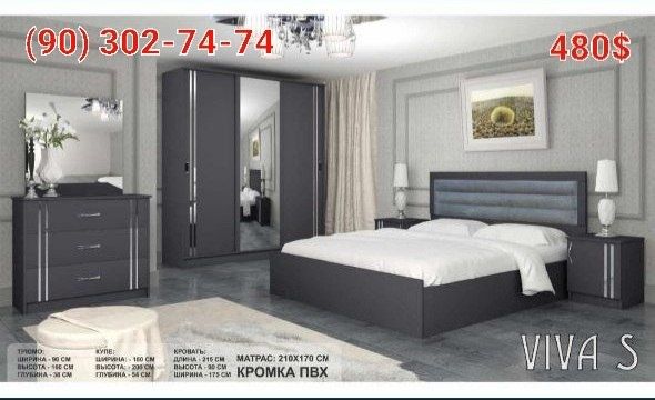 Спалный Гарнитур Ётокхона учун мебель